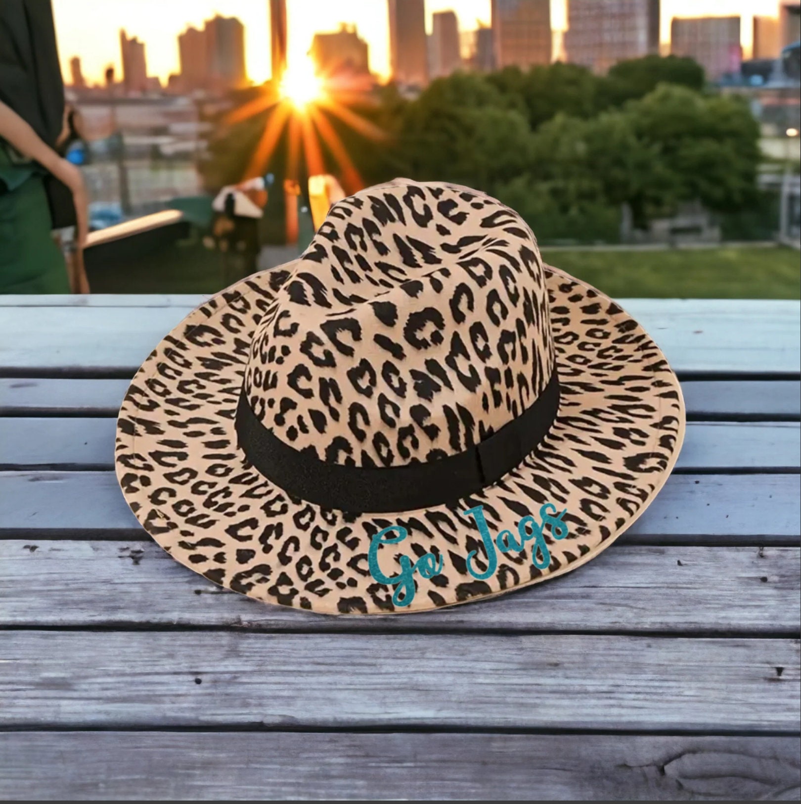 Leopard Hat Fedora - Etsy display picture 2