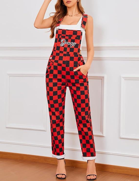 bel&bow Checkerboard Overall 1y bel&bow オーバーオール ボトムス