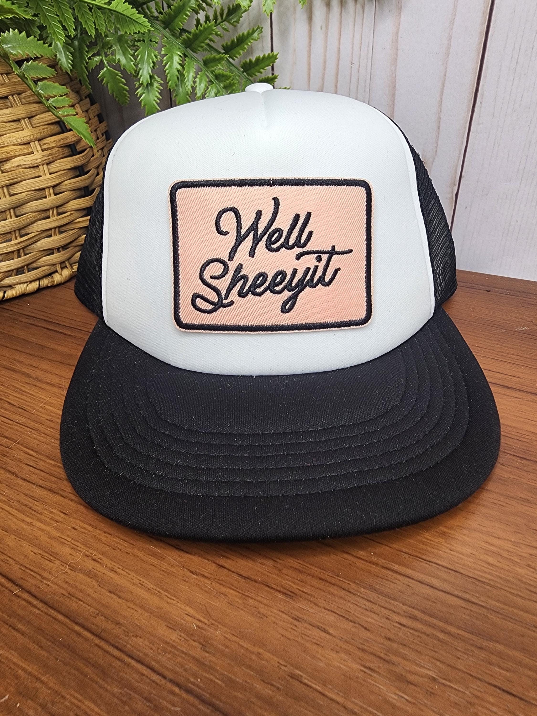 Well Sheeyit Flat Bill Snapback Trucker Patch Hat / Southern  display picture 2