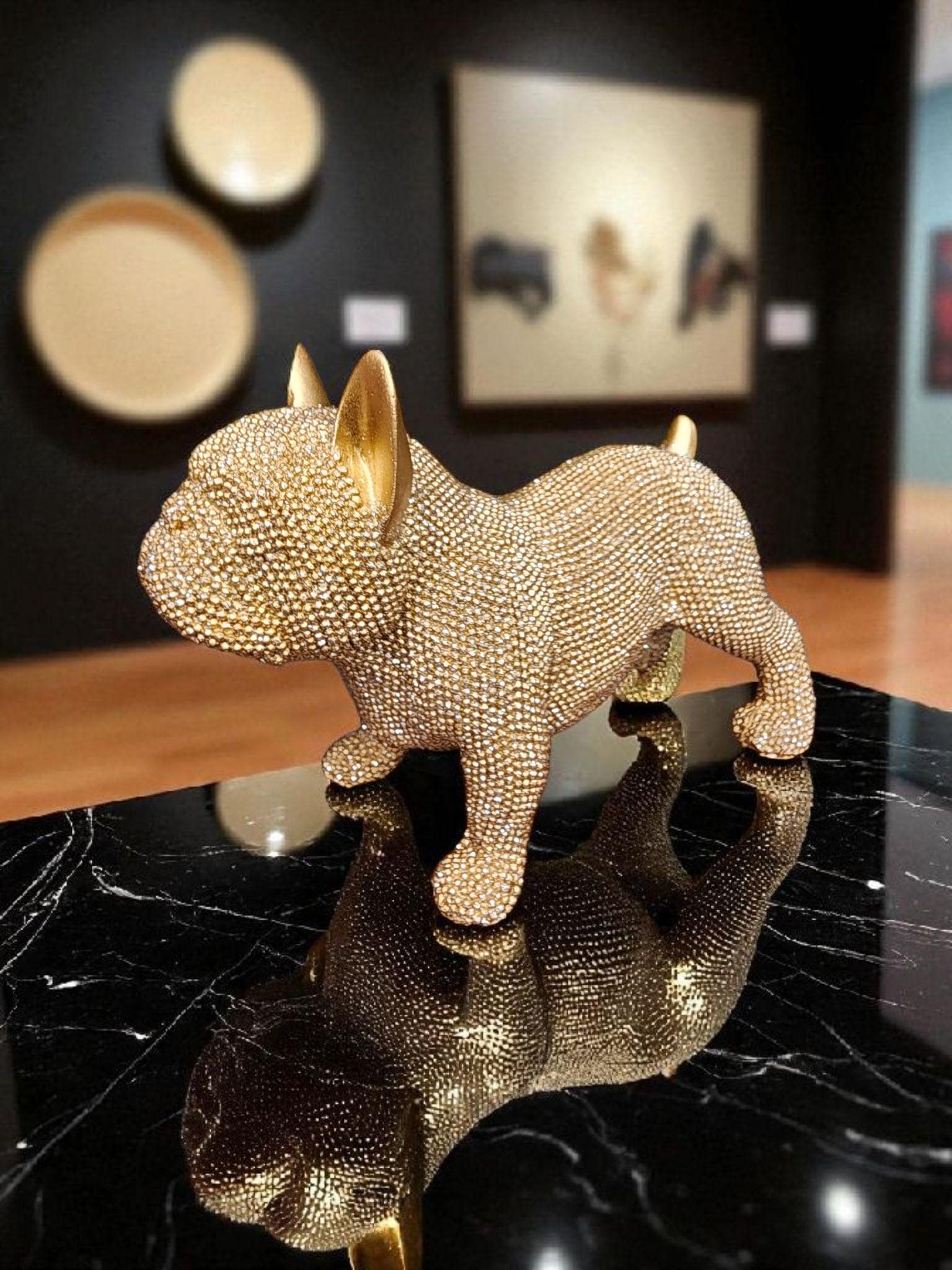 French Bulldog Rhinestone Statue / Frenchie Gifts / French Bulldog Gift ...