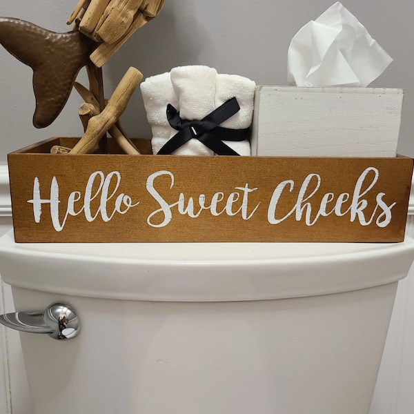 Sweet Cheeks Toilet Paper Holder Etsy