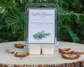 Enchanting Evergreen | Scented Wax Melts | Evergreen and Juniper Scented | Wilde's Garden