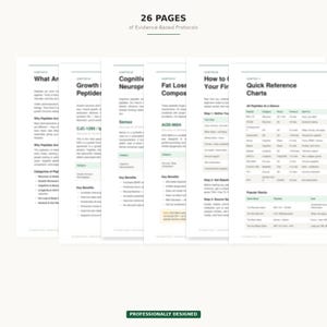 Beginner Peptide Protocol Guide | BPC-157, TB-500, Cjc, Ghk-cu,