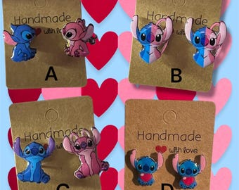 Handmade Earrings - Stitch & Angel