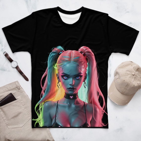 Neon Rave Girl Shirt
