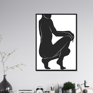 Minimalist Shadow Lady