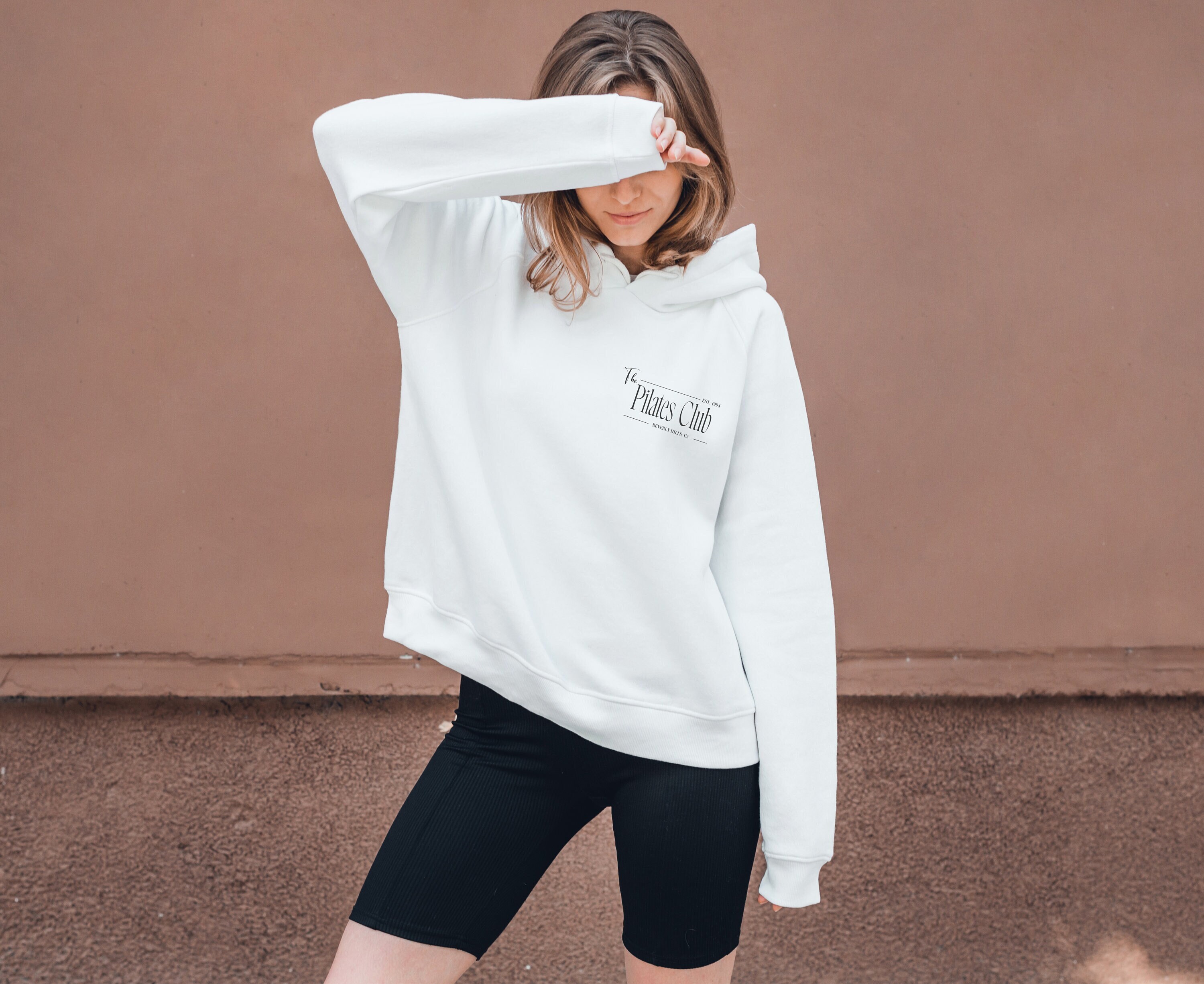 Beverly hills 2025 club hoodie white