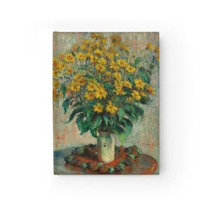 Flower art Hardcover Journal Matte