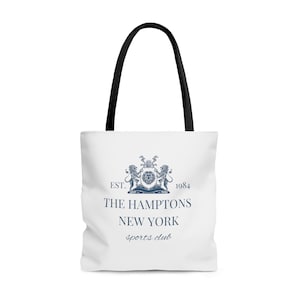 Hampton NY Sports club Tote Bag