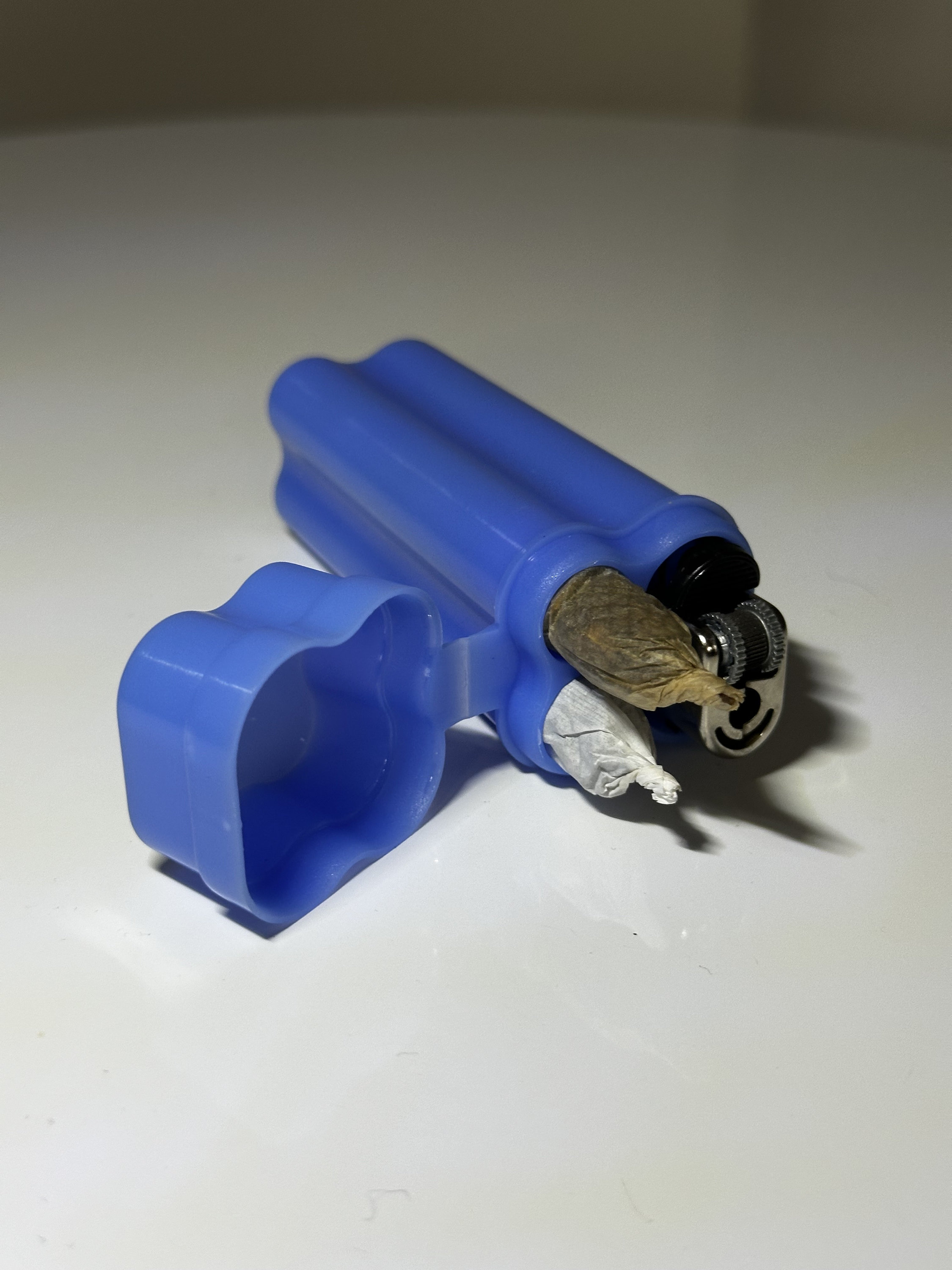 PUFF PAL Joint Holder Blunt Holder Case Cigar Case Cigarette Case Lighter Case Lighter and Joint