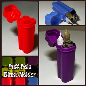 PUFF PAL | Joint Holder | Blunt Holder | Case | Cigar Case | Cigarette Case | Lighter Case | Lighter and Joint / Blunt Kit | Container