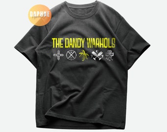 The Dandy Warhols unisex shirt | Courtney Taylor-Taylor Peter Holmström Zia McCabe Brent DeBoer | Rock Band | Limited Premium Cotton Tshirt