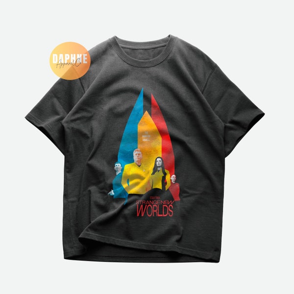 Star Trek Strange New Worlds Camisa unisex / Epic TV Show 90s Camiseta vintage / Camiseta de algodón de calidad premium limitada / Regalo para su regalo para él