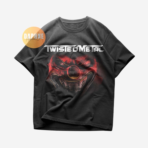 Vintage Twisted Metal tee | Vehicular combat video games | Gamer shirt | Video Game | Professional design | Unisex tee | Gift for him/her