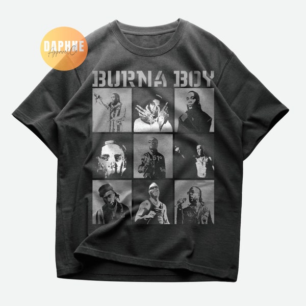 Burna Boy Limited Vintage Unisex Shirt | Damini Ebunoluwa Ogulu I Told Them Love Damini African Giant Afrobeats Reggae Nigerian Musician Tee