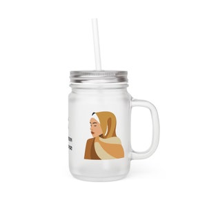 Hijab is niet mijn onderdrukking Mason Jar