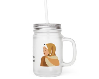 Hijab is not my oppression Mason Jar