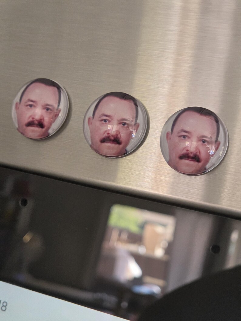 Custom Glass Magnets: Round 1 Inch Fridge Magnets - Etsy
