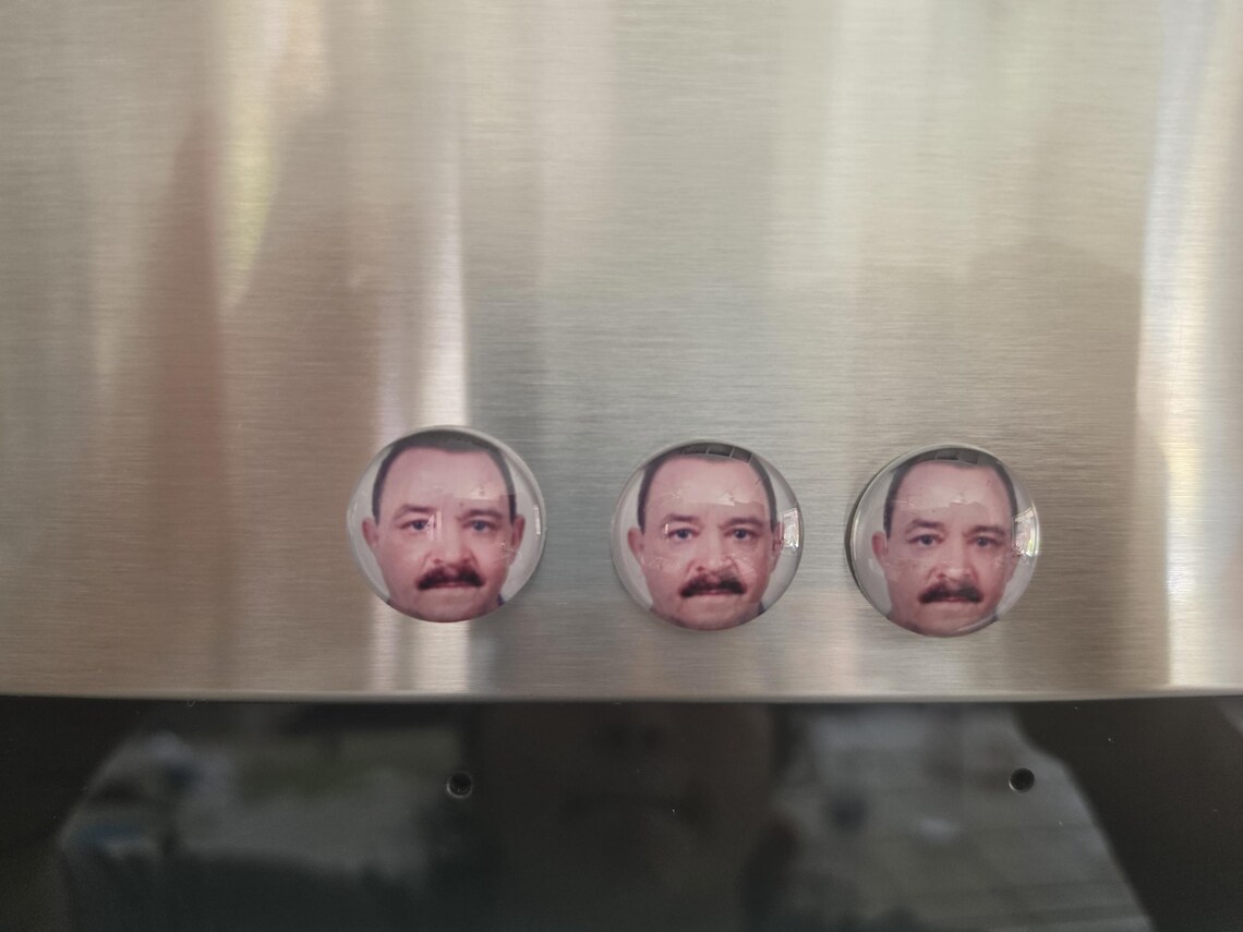 Custom Glass Magnets: Round 1 Inch Fridge Magnets - Etsy