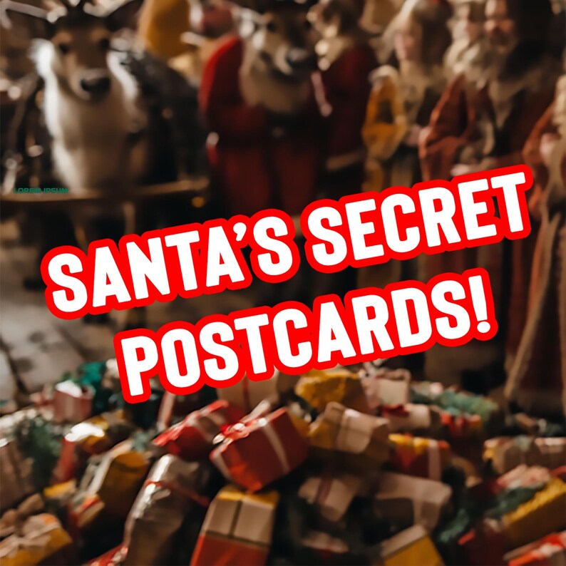 Personalised Letter From Santa, Letter From the North Pole, Signed by ...