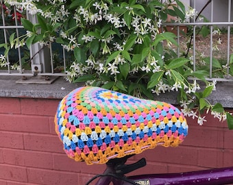 Crochet Bicycle Saddle Pattern for Adults and Kids Summer Crochet Project