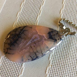 Polished Pink Rhodonite JASPER  Beautiful  chain Pull, Single Light or Fan Pull, Stone Chain Pull, Light Pull Single Silver