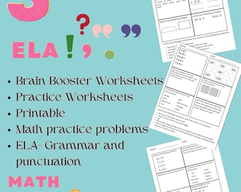 Mathe & ELA Morgen-Arbeitsblätter | Praktische Anleitung (PDF)