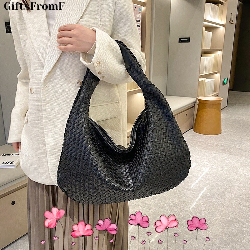 Woven Shoulder Bag - Etsy Canada