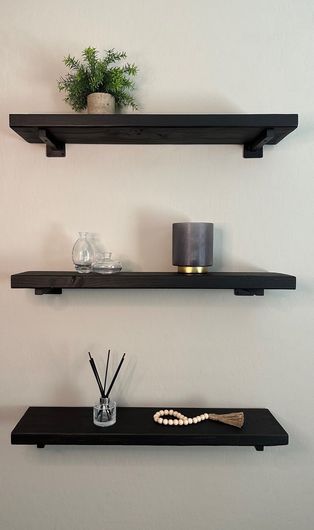 Modern Floating Wall Mount Shelf, Minimalist Design for Home
