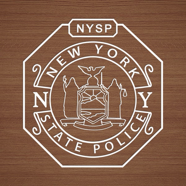 New York State Trooper Decal Etsy