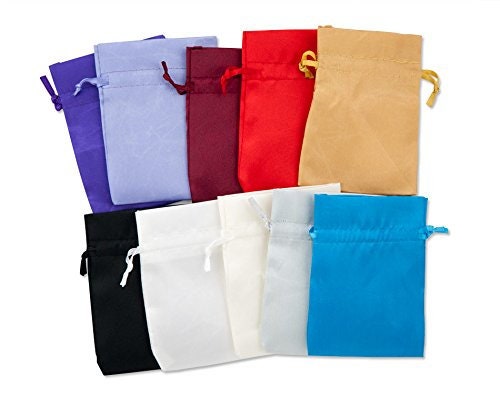 Wraps Robins Egg Velour Jewelry Bags with Drawstrings, 3x4, 100 Pack