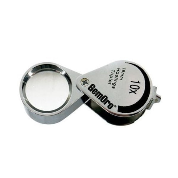 Jeweler Eye Jewelry Loupe Loop 10X Chrome Color