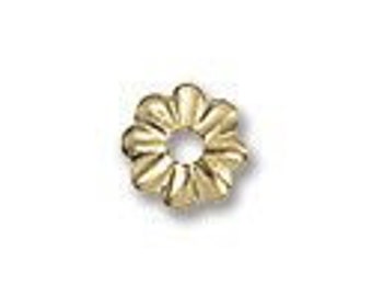 Gold Filled Bead Cap 4.5mm (1-Pc)