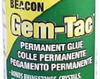 Beacon GT4D Gem-Tac Permanent Adhesive, 4-Ounce (Standart Retail Packing)