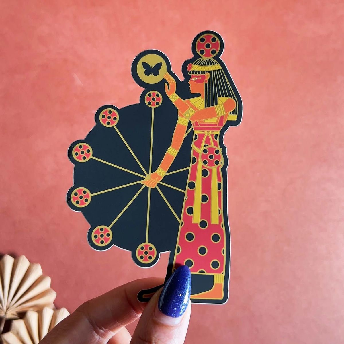 Ancient Egyptian Ladybug Sticker Etsy