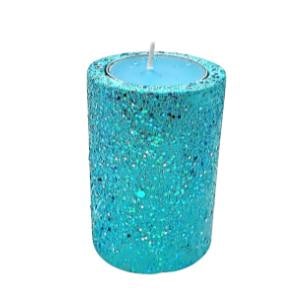 Glitter Tea Light Holder with tea light