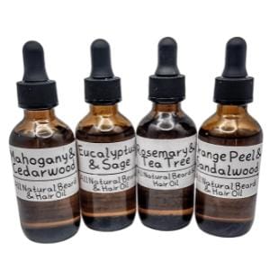 Natural Beard and Hair Oil - Choice of Scents