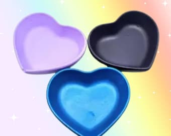 Heart-Shaped Hand Painted Small Ring Dish