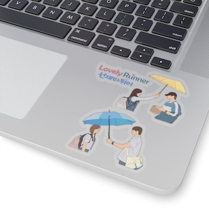 Lovely Runner Sticker, Kdrama Lovely Runner Kiss-Cut Stickers, Laptop Stickers, Tumbler Stickers, Kdrama Fan Gift | Byeon Woo Seok, 선재 업고 튀어