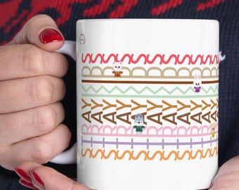 Taza de cerámica de Stray Kids: Regalo de arte para fans del Kpop, Mercancía de STAY, Taza de café Kawaii (325 ml)