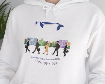Extraordinary Attorney Woo Hoodie: Kdrama Fan Merch | EAW 이상한 변호사 우영우