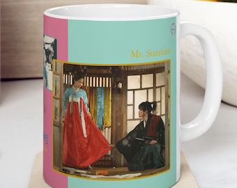 Mr. Sunshine Kdrama, Kdrama Mr. Sunshine Mug, Kdrama Lover coffee cup, Kdrama Fan Merch | 미스터 션샤인 Lee Byung-hun, Kim Tae-ri, Hanbok