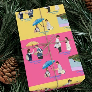 Bel corridore, carte da regalo per corridori adorabili, carta da regalo ispirata al corridore adorabile, carte da regalo da 30" x 20", confezione regalo Kdrama Fan Art