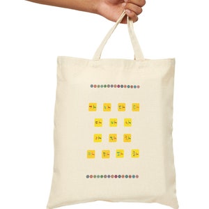 Korean Cotton Canvas Tote Bag, Korean Alphabet Tote Bag, Hangul Bag, Traditional Korean patterns Korean Art/Culture | Kdrama K-pop Fan Gift