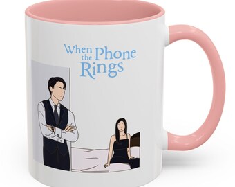 Taza de K-drama: Cuando suena el teléfono, regalo para fans de K-drama