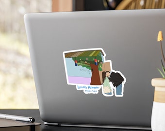 LovelyRunner K-Drama Sticker, Ryu Sun-jae and Im Sol Vinyl Decal