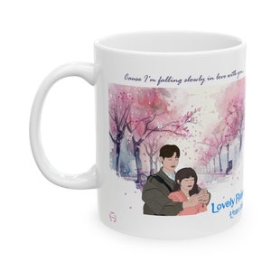 K-drama Lovely Runner, Lovely Runner Mug, Lovely Runner Kdrama Merch, K-Drama Addict Mug, Kdrama Gift, Byeon Woo Seok | Ryu Sunjae 선재 업고 튀어