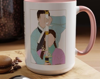 Kdrama Accent Mug, Kdrama Alchemy of Souls Mug, Korean Drama Lover Gift, Fan Art Cup, 15oz, K-Drama Fan Merch | Alchemy of Souls 환혼
