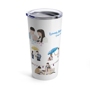 Kdrama Lovely Runner Tumbler, Lovely Runner, Cute Tumbler, 20oz, Tumbler for Lovely Runner Fans, K-Drama Fan Merch | Ryu Sunjae, Im Sol