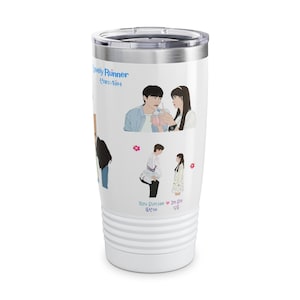 Lovely Runner Ringneck Tumbler, Kdrama Lovely Runner Tumbler, 20oz, K-Drama Fan Merch, Lovely Runner KDrama Gift, Byeon Woo Seok | 선재 업고 튀어